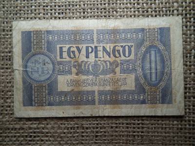 1 pengő 1938 