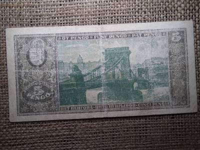 5 pengő 1926 , gyengébb , de eredeti , ritka ! 