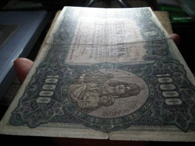 10000 korona 1920 , tízezer , nagyon szép 