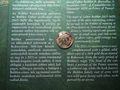 Magyarország pénzérméi forgalmi sor 2013 BU Bethlen Gábor