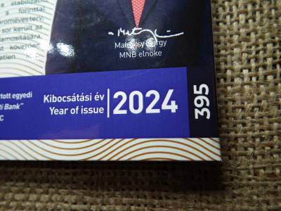 100 éves az MNB 100 forint 2024 ,  Sorszámozott bliszter ! 