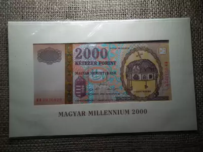 Millennium 2000 forint 2000 UNC , eredeti borítékjában