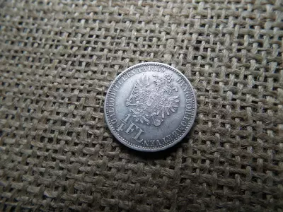 Ezüst 1/4 florin 1859 A , Bécs 