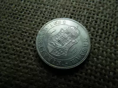 Ezüst 1 forint 1888 KB 