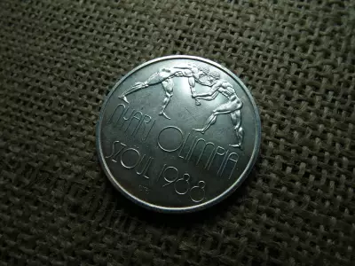 Ezüst 500 forint 1987 , Szöil Olimpia 