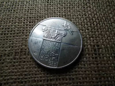 Ezüst 500 forint 1985 BU , 