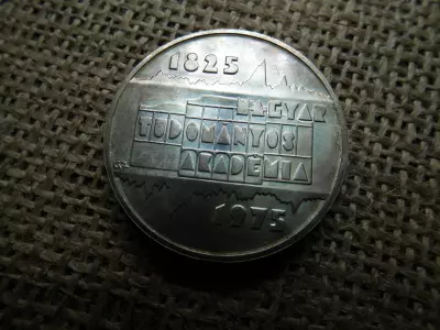 Ezüst 200 forint 1975 MTA 