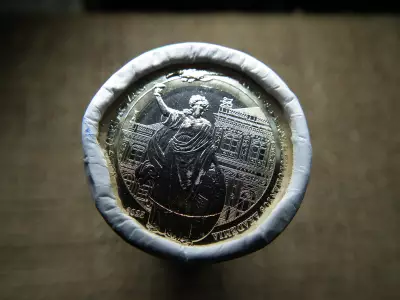 200 forint 2025 Magyar Tudományos Akadémia MTA 200 éves  , MNB rolni , 40 db 