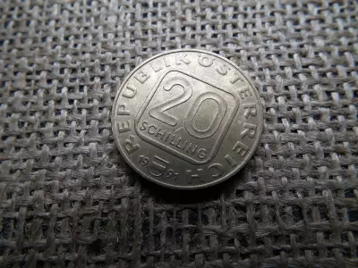 Ausztria 20 schilling 1991 , Vorarlberg