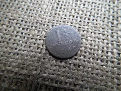 Németország , Münster városa , 1 1/2 pfennig 1740