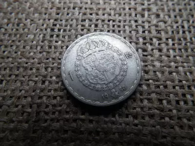 Svédország , ezüst 1 korona 1950