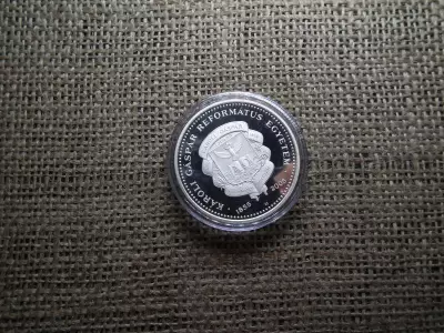 KÁROLI GÁSPÁR REFORMÁTUS EGYETEM 5000 FORINT 2005 EZÜST  PP