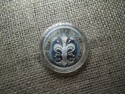 1992 Károly Róbert ezüst 500 Forint 1992 PP 