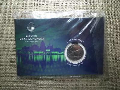 VÍVÓ-VILÁGBAJNOKSÁG - 50 FORINT 2019 BP - ELSŐNAPI
