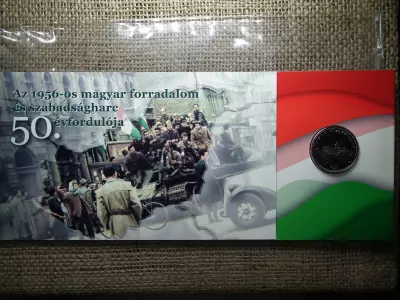 50 és 500 forint 2006 EB alacsonyabb sorszám ! 1956-os forradalom első napi veret ! 