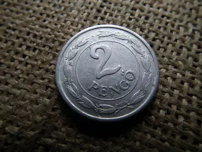 2 pengő 1941 , ritka , hullámos talpú , nagyon szép ! 