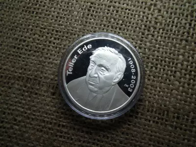 Teller Ede ezüst 5000 forint 2008 PP