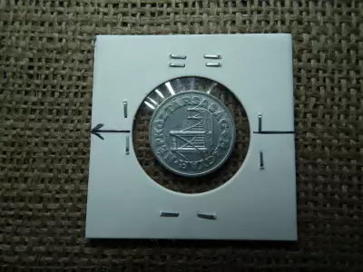 50 fillér 1986 , verdehibás , elfordult ! Hibás