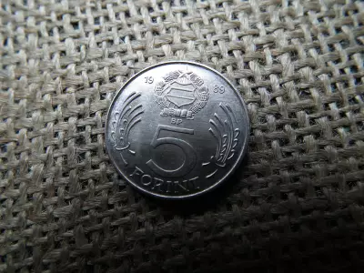 5 forint 1989