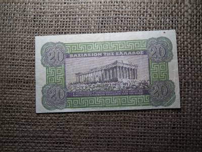 Görögország 20 drachma 1940 , A3 Görögország 20 drachma 1940 , A3