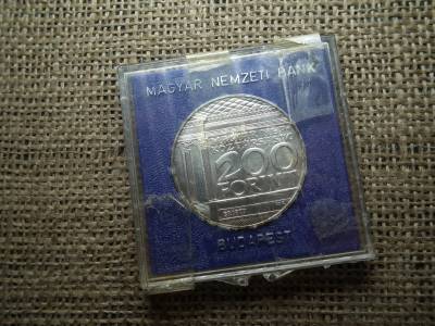 Ezüst 200 forint 1977 , Nemzeti Múzeum Ezüst 200 forint 1977 , Nemzeti Múzeum