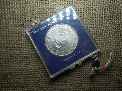Ezüst 200 forint 1979 , Nemzetközi Gyermekév