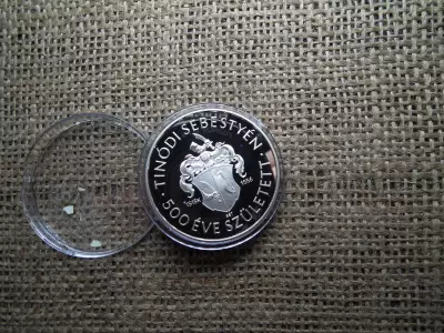 Ezüst 10000 forint 2015 PP , Tinódi Sebestyén