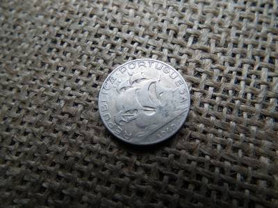 Portugáia , ezüst 2 ,50 escudos 1940 , escudo 