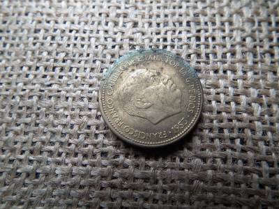 Spanyolország 2,50 pesetas , peseta 1953 , 1956 