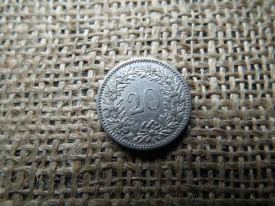 Svájc , 20 rappen 1907