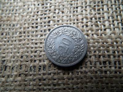 Svájc , 20 rappen 1920