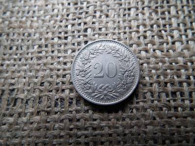 Svájc , 20 rappen 1944