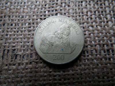 Tanzánia 200 shilingi 2008 