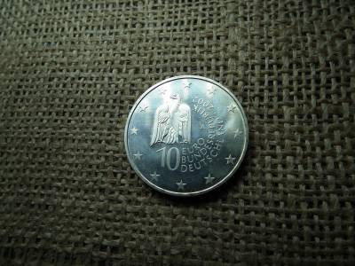 Németország , ezüst 10 euró 2002 A , euro , Berlini Múzeum 