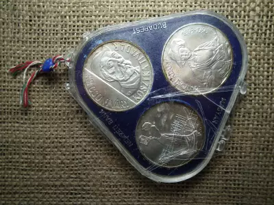 MNB tokos , ezüst 200 forint 1977 , festők sor ! Extra darabok ! 