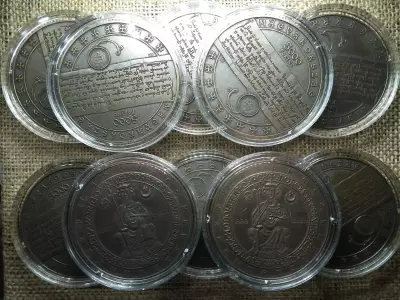 5000 forint 2022 - BU ,  UNC - bontatlan kapszulában - 67 mm , 117,5 g ! Aranybulla  , ár / db , D 