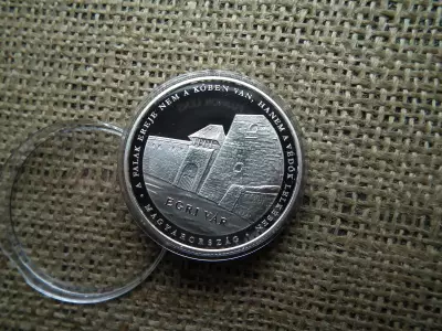 Ezüst 10000 forint 2018 PP ,Dobó István , Egri Vár 