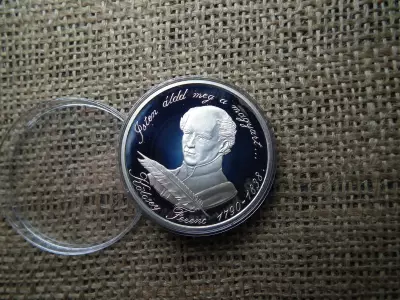 Ezüst 500 forint 1990 PP , Kölcsey Ferenc 