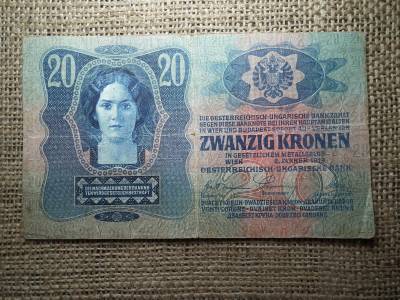 20 korona 1913 , felülbélyegzés nélkül 