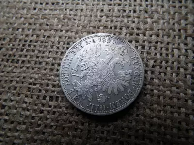 Ezüst 1 florin 1890 , Ferenc József 