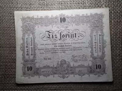 10 forint 1848 , Kossuth bankó 