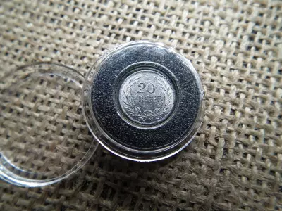 Ritka MINI 20 fillér 1894 