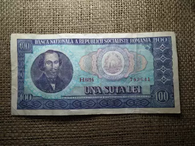 Románia 100 lei 1966 