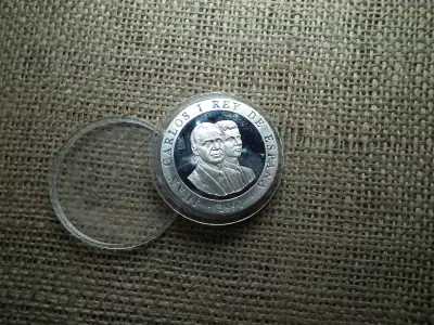 Spanyolország , ezüst 2000 ptas 1992 PP , pesetas , Olimpia 