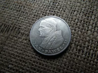 Lengyelország , ezüst 1000 zloty 1983 , zlotych , János Pál Pápa 