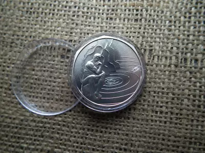 Ezüst 2000 forint 1999 , Gondolkodó , BU 