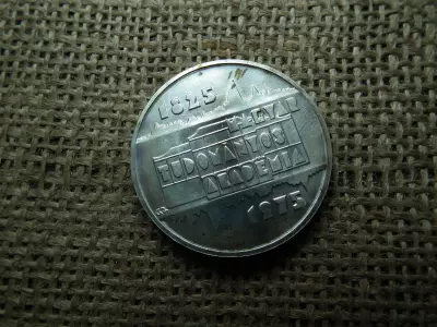 Ezüst 200 forint 1975 BU , MTA 