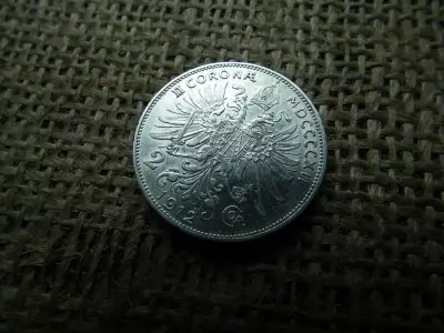 Ezüst 2 korona 1912 , corona 
