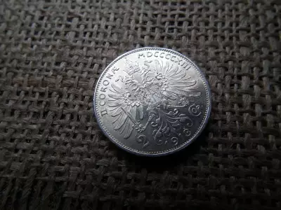  Ezüst 2 korona 1913 , corona , extra 
