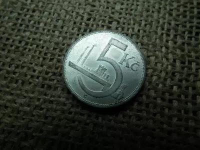 Csehszlovákia , ezüst 5 korona 1932 , korun , ritkább , extra 